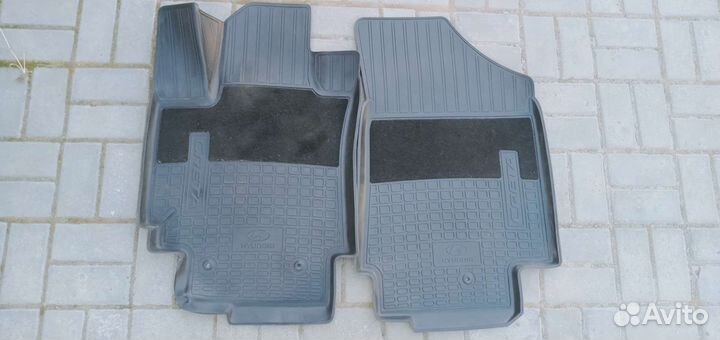Комплект ковриков в салон на Хёндай Крета