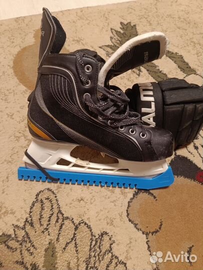 Хоккейные коньки bauer 43 размер