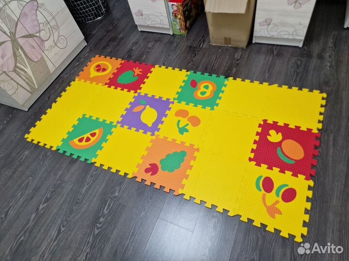 Детский коврик пазл