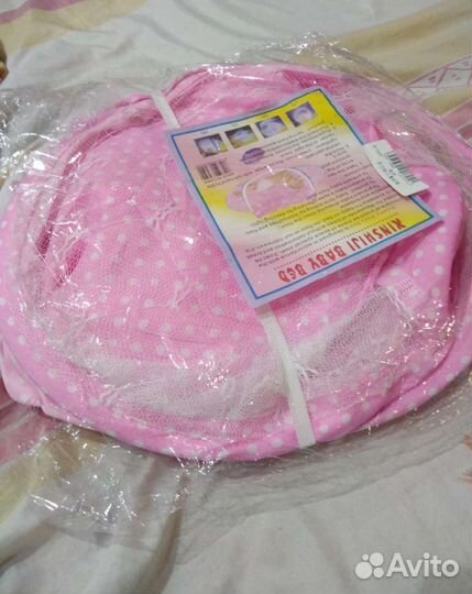 Противомоскитная легкая переносная сетка для детей