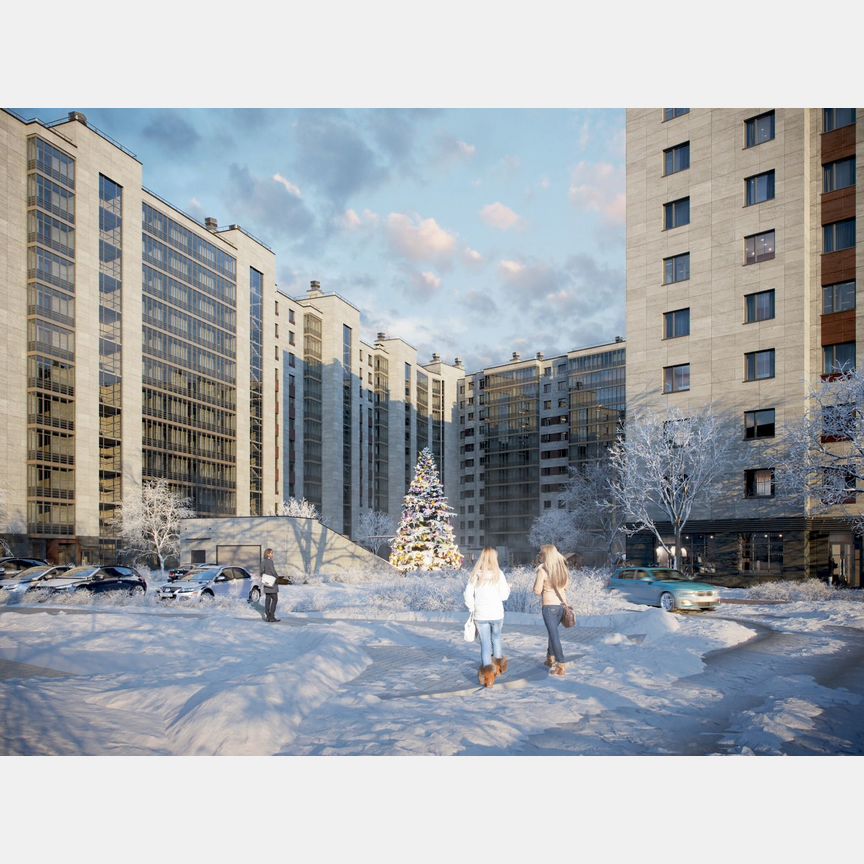 Квартира-студия, 25,5 м², 12/12 эт.