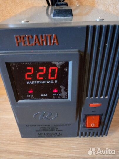 Стабилизатор напряжения Ресанта асн-2000/1-Ц