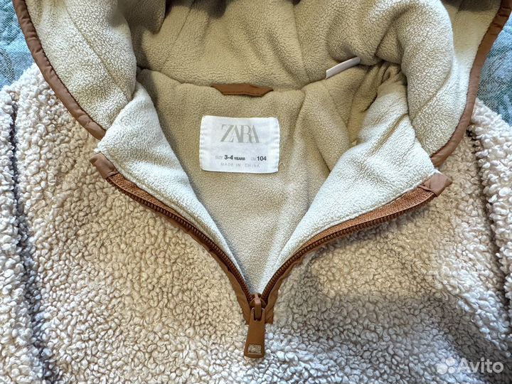 Анорак куртка Zara 104 чебурашка