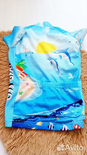 Велоджерси рашгард пляжный детский