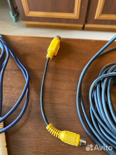 Провода и переходники тюльпаны и Luxmann