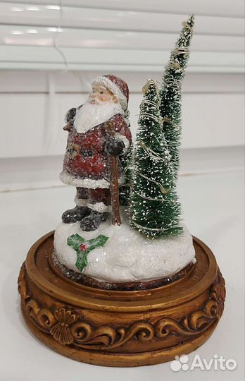 Композиция с подсветкой Дед Мороз