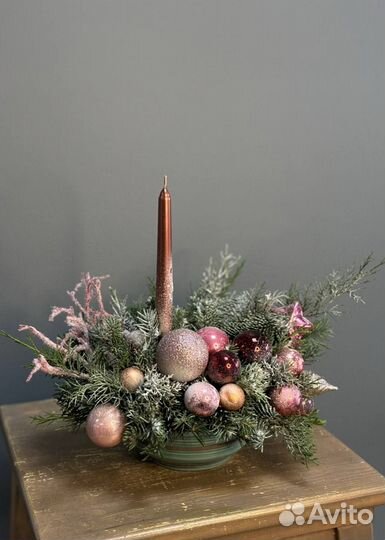 Новогодняя композиция. Нобилис