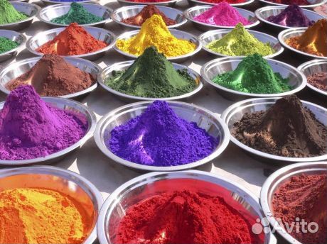 Краситель для ткани порошковый
