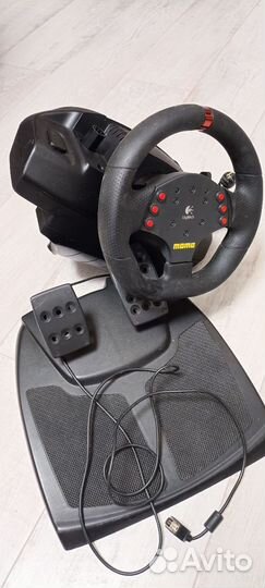 Игровой руль logitech momo racing