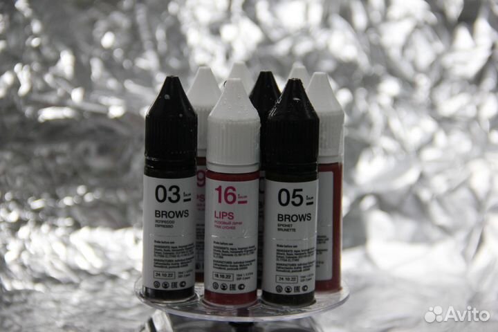 Пигмент для глаз Насыщенный черный №02