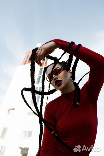 Косички с канекалоном