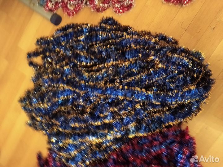 Мишура, елочная,новогодняя в ассортименте