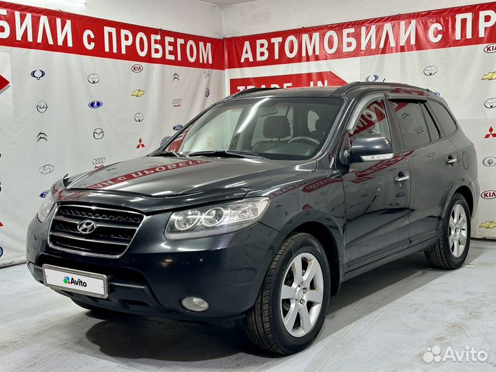 Hyundai Santa Fe 2.2 AT, 2008, 198 560 км