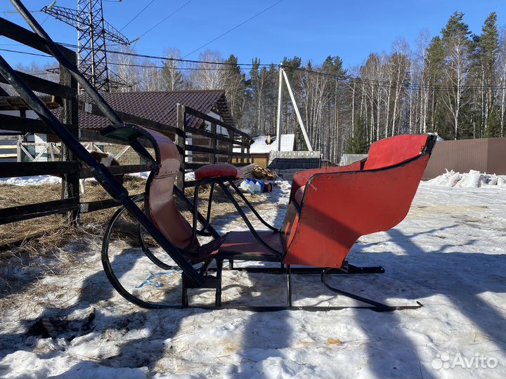 Сани для лошади