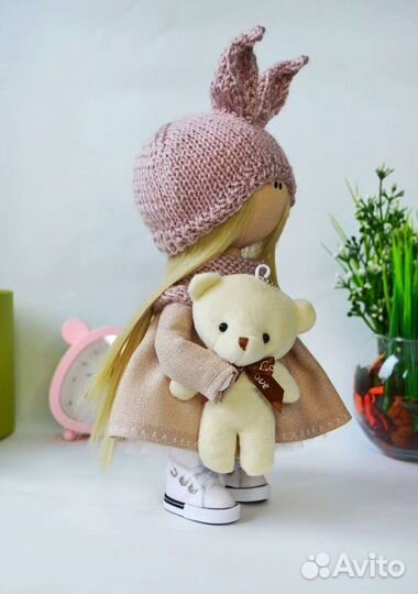 Интерьерная текстильная кукла. Авторская кукла