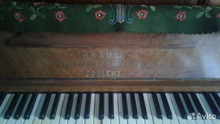 Пианино немецкое старинное