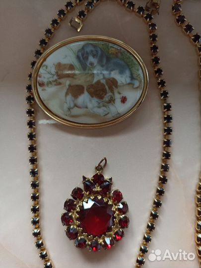 Винтажная чешская и европейская бижутерия