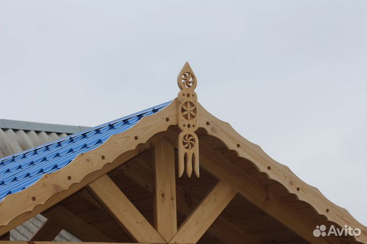 Беседка деревянная