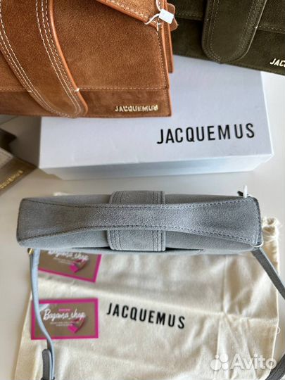 Сумка jacquemus натуральная замша