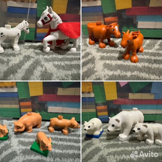 Lego duplo животные б/у и раритет