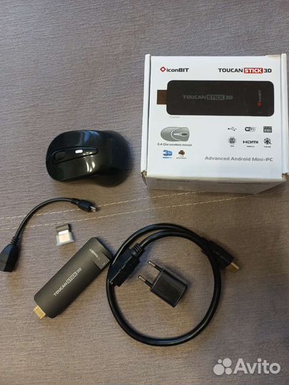 Мультимедиаплеер iconbit toucan stick 3d