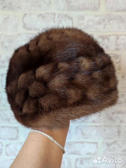 Шапка норка 55 р