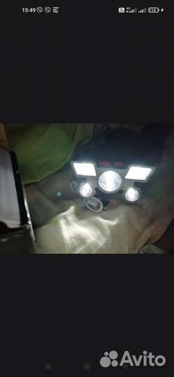 Налобный светодиодный фонарь