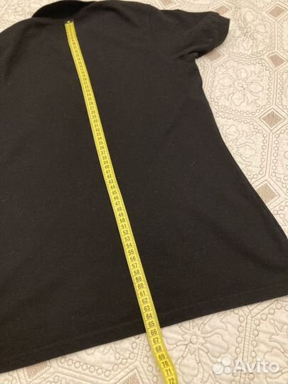 Футболка поло черная женская Tommy Hilfiger 46 р