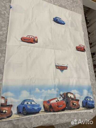 Шторы в детскую. Тачки