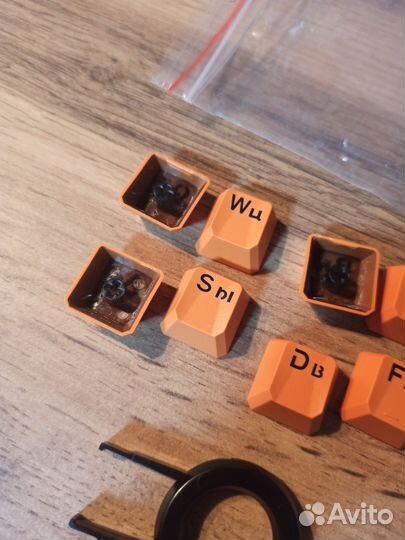 Набор Кейкапы + Пуллер Кастом A4Tech Bloody B-ser