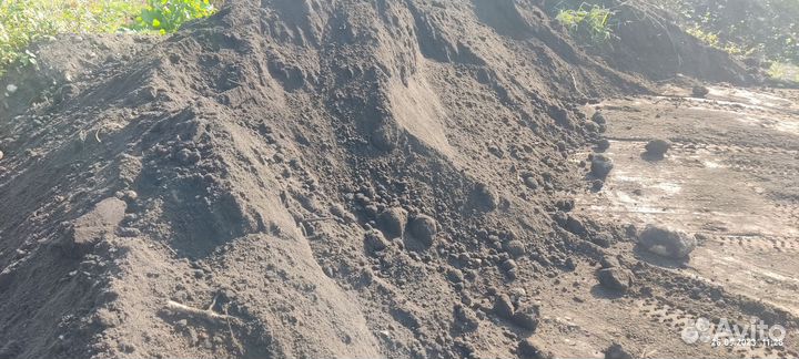 Чернозем, перегной торф песок