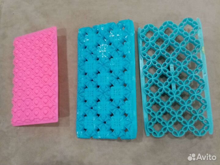 Много форм для кондитера для мастики