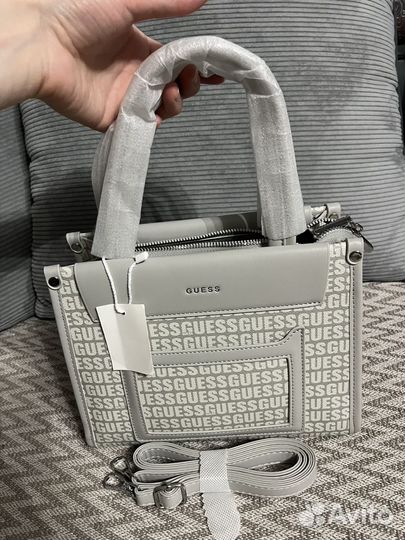 Сумка guess женская натуральная кожа