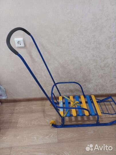 Санки с колесами