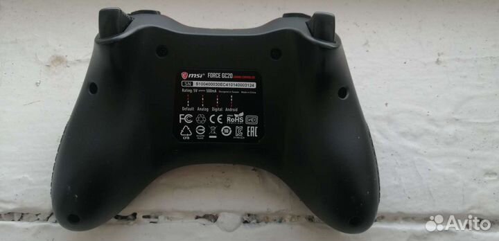 Геймпад MSI force GC20