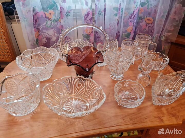 Хрустальная посуда СССР