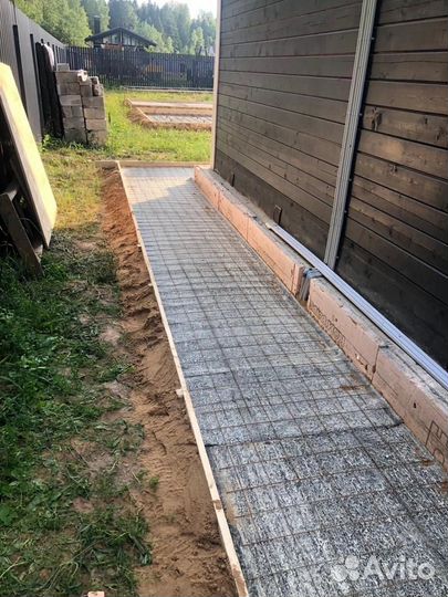 Отмостка вокруг дома