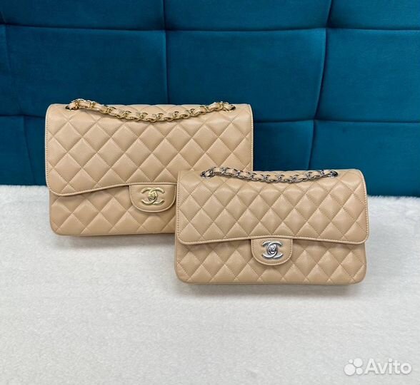 Сумка женская Chanel 2.55 classic, jumbo премиум