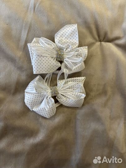Бантики для волос детские