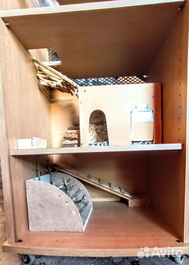 Витрина клетка стеллаж