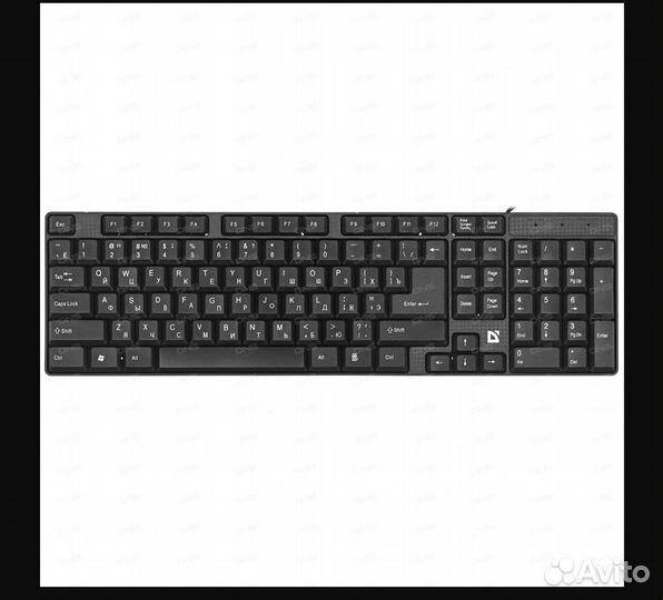 Клавиатура проводная Defender Accent SB-720 RU
