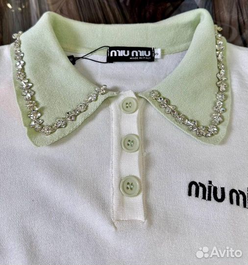 Поло футболки Miu Miu хит сезона