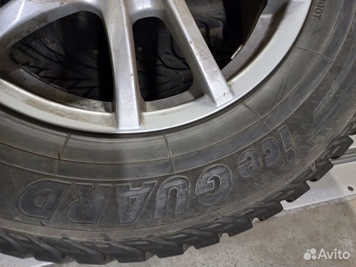 Шины yokohama IG35 215/70 R16 на литых дисках