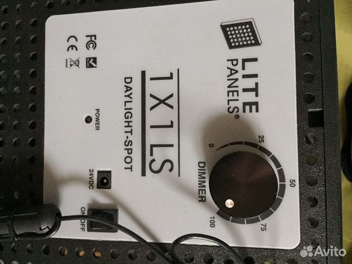 Litepanels 1x1 LS daylight-spot