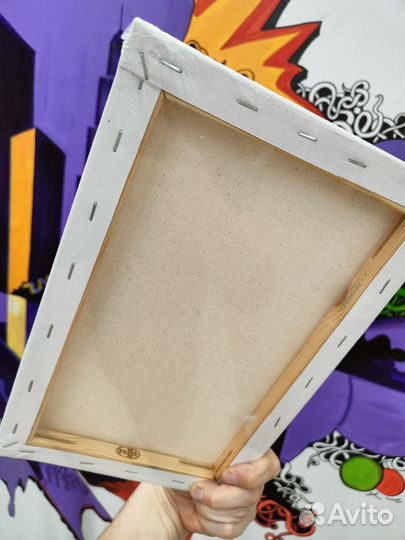 9 холстов 20*30см хлопок Гамма