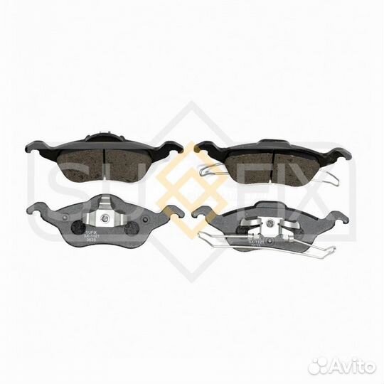 Sufix SX-1121 Колодки тормозные дисковые перед пра