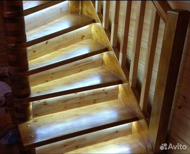 Автоматическая подсветка лестницы. Контроллер 24