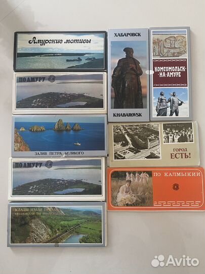 Открытки с видами городов СССР