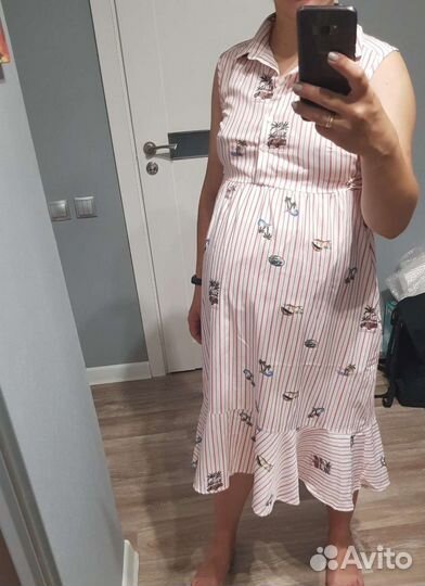 Платье для беременных и кормящих 44-46