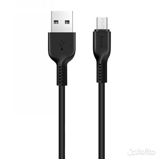 Кабель Hoco X13 Easy USB - Micro 1m черный